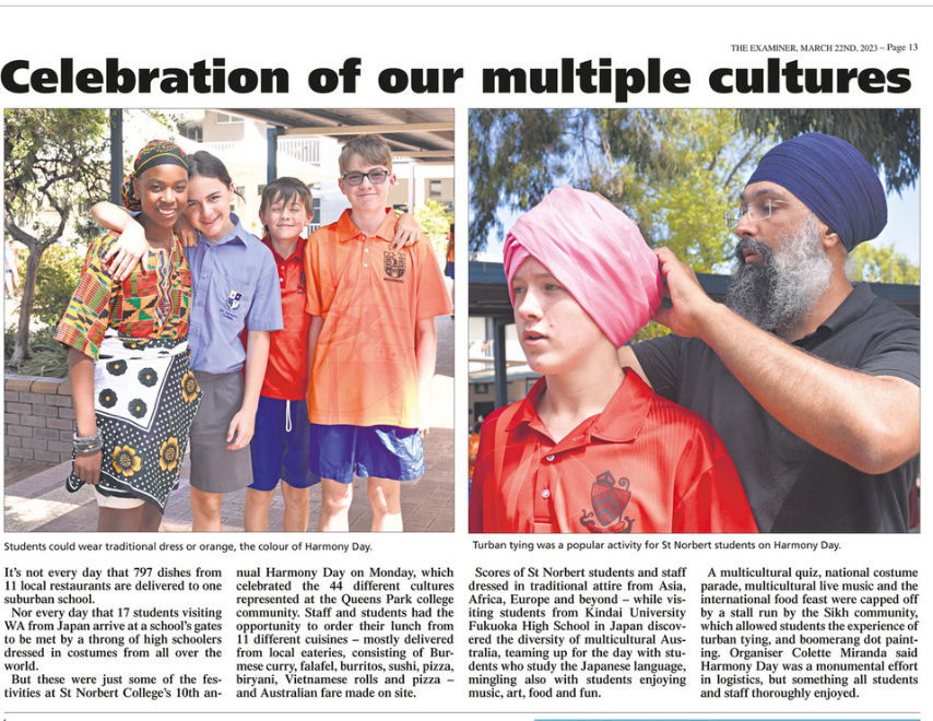 Harmony Day 2023, our celebration of 44 cultures